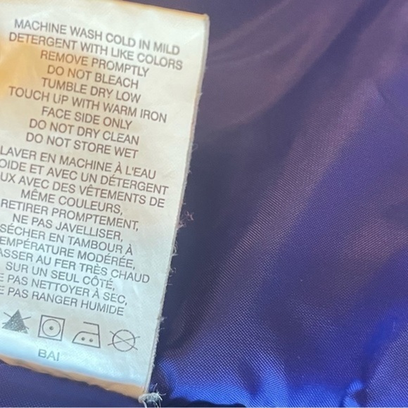 Columbia VTG 80s Ski Jacket Dopamine Dressing Purple & Blue, Women's Size XL - Picture 8 of 16